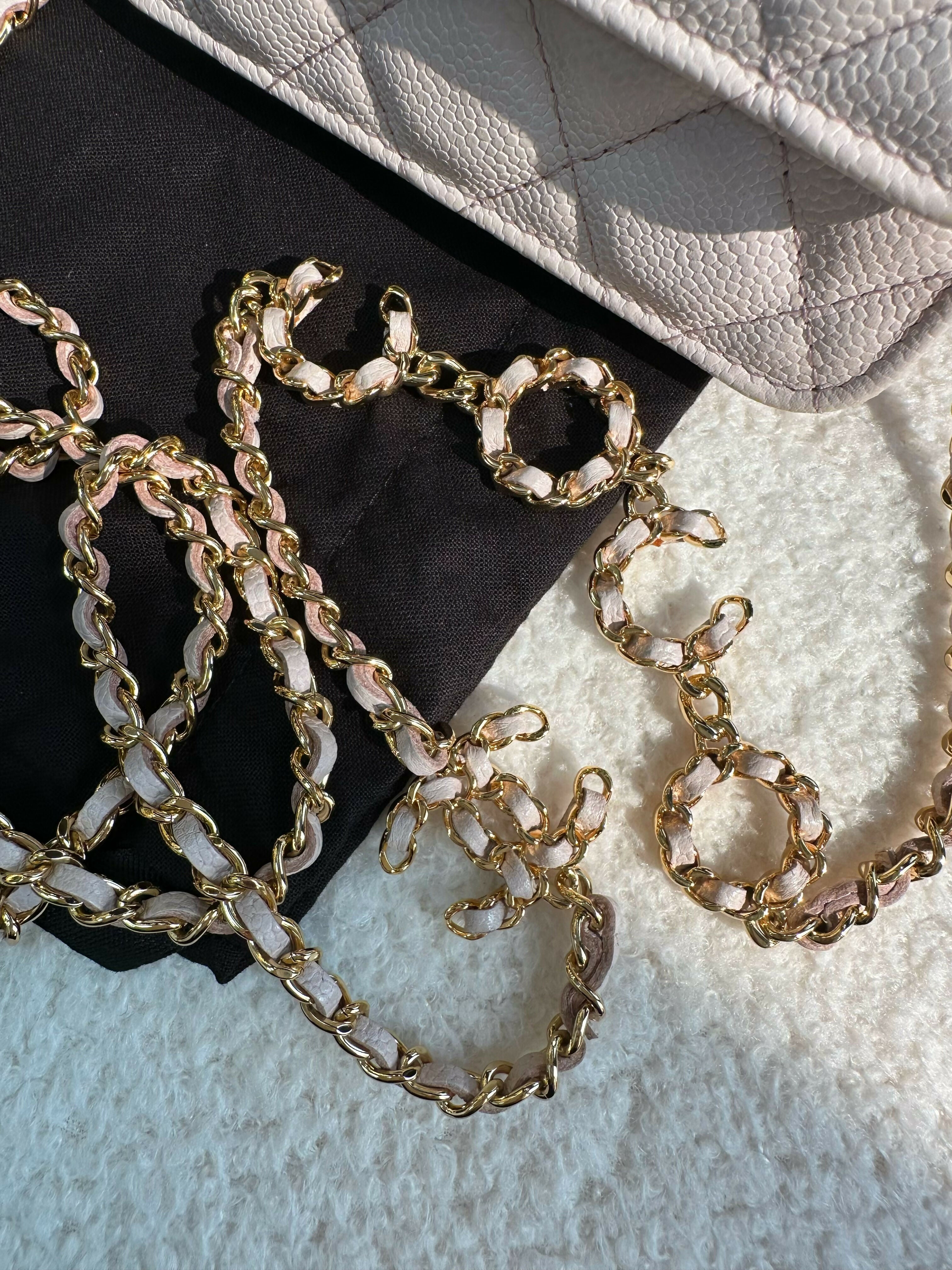 Chanel(21)Small Leather Coco Chain Bag