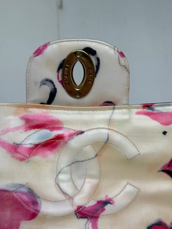 Chanel Vintage 1994 Jumbo Lips & Kisses Flap Bag