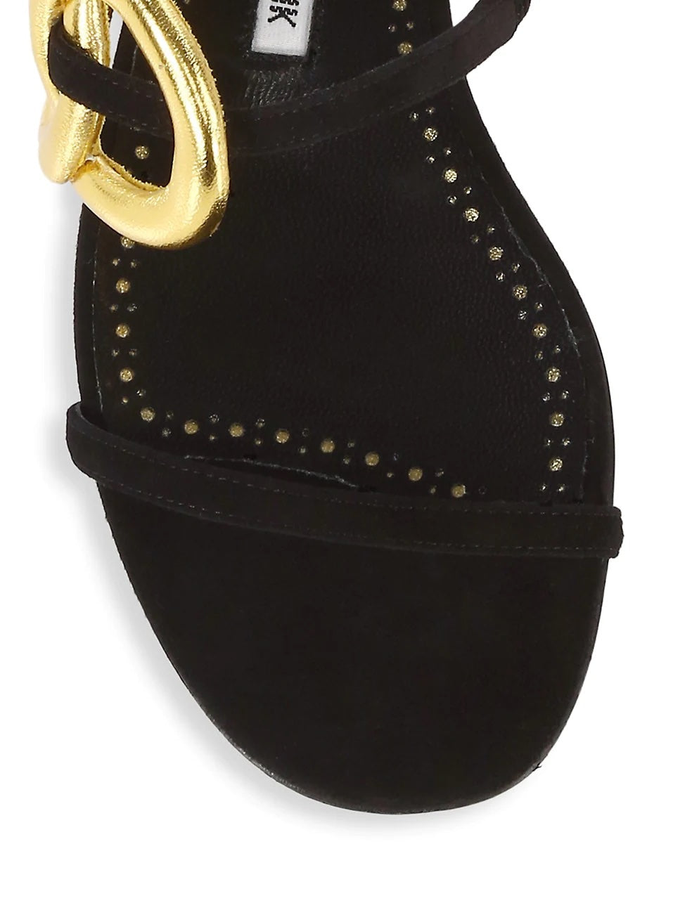 MANOLO BLAHNIK PIEDAD SLIDE SANDALS