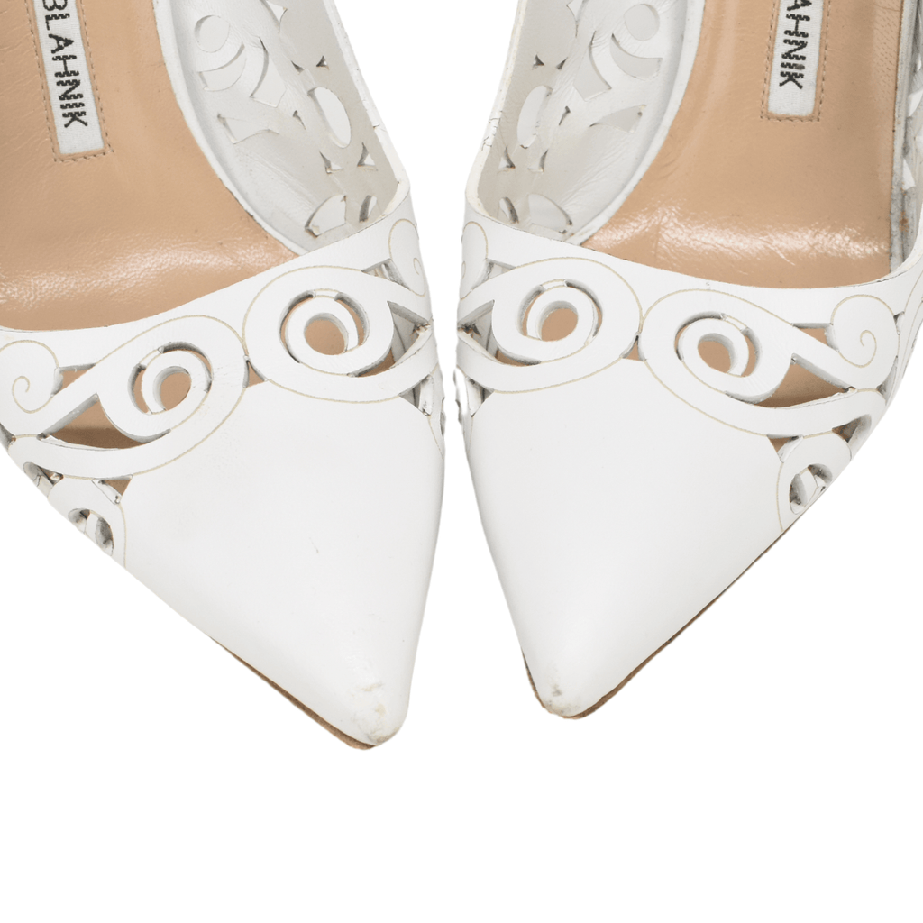 Manolo Blahnik Pointed Toe Heels - Women's 36
