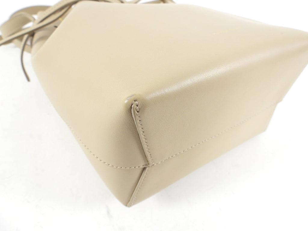 Mansur Gavriel Beige Mini Bucket Bag