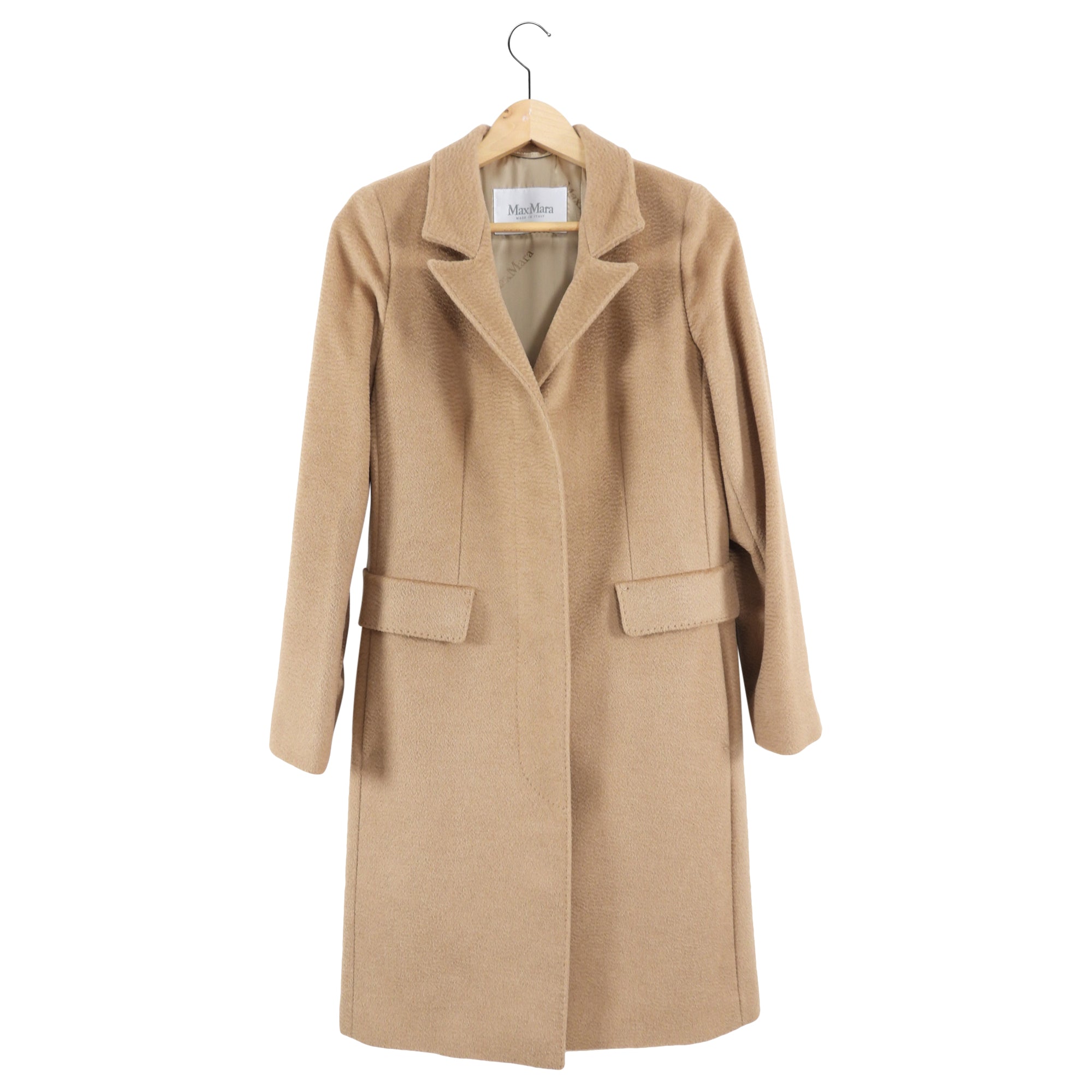 Max Mara Gallico Camel Coat - IT40 / USA 4