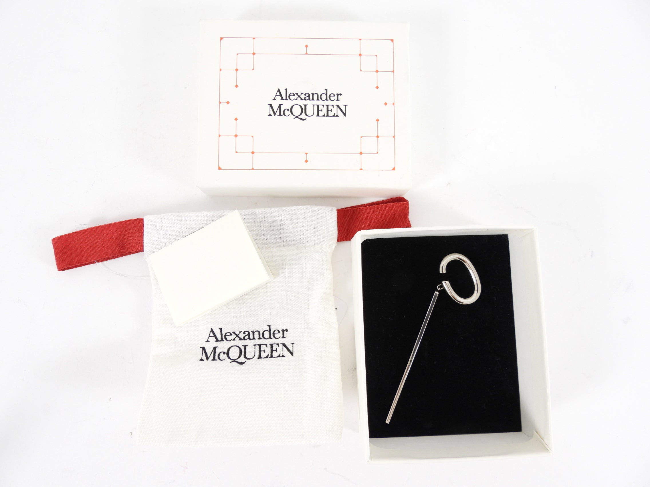 Alexander Mcqueen Mono Ear Cuff Earring
