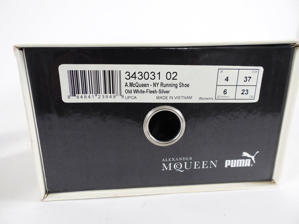 Alexander McQueen x Puma Vintage 2006 Limited Edition Silver Sneakers - 6
