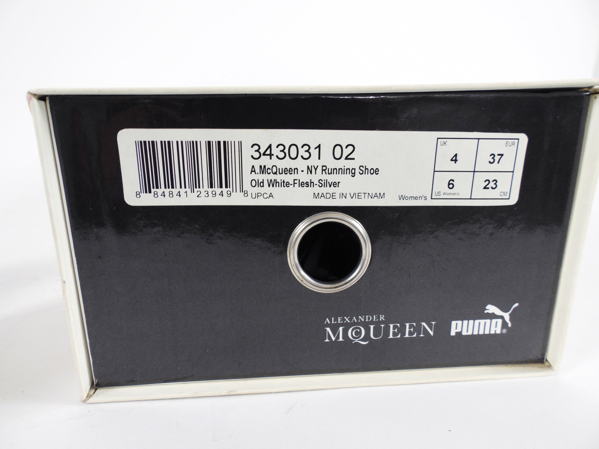 Alexander McQueen x Puma Vintage 2006 Limited Edition Silver Sneakers - 6
