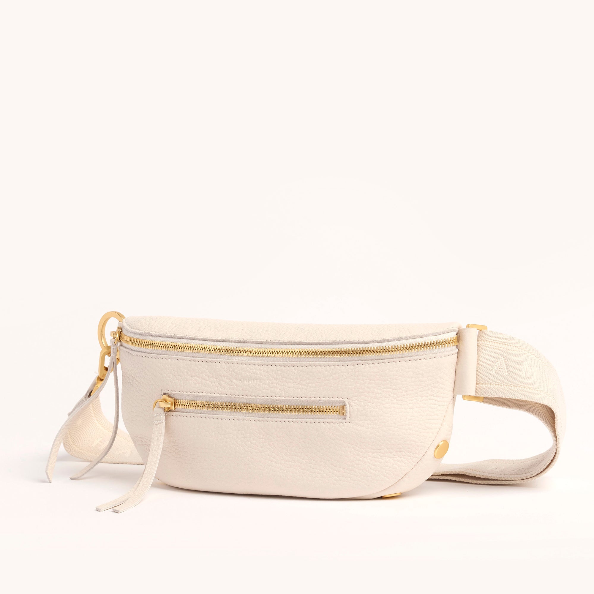 Charles Crossbody | Calla Lily White/Brushed Gold | Med