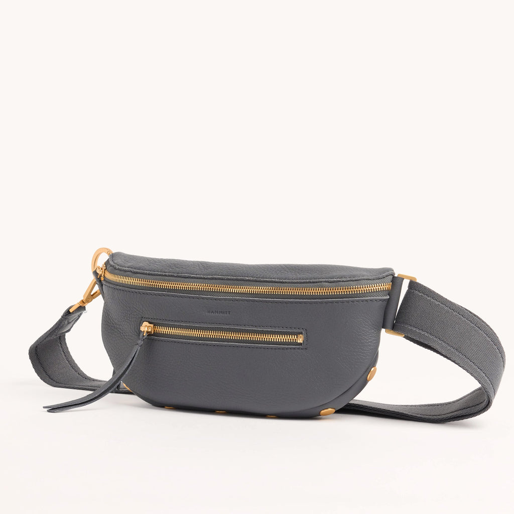 Charles Crossbody | Sonnet Grey/Brushed Gold | Med