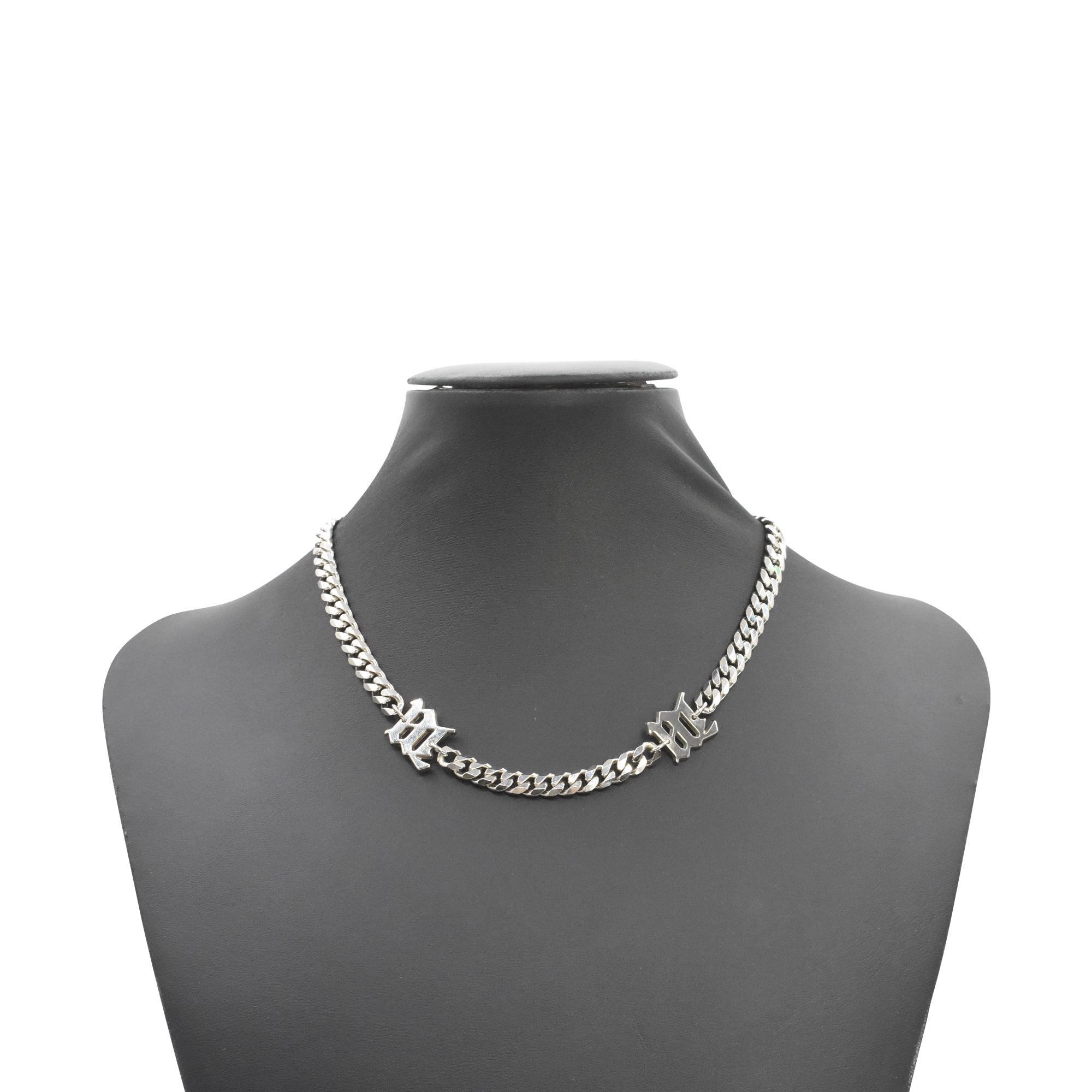 MISBHV 'Curb Link Choker' Necklace