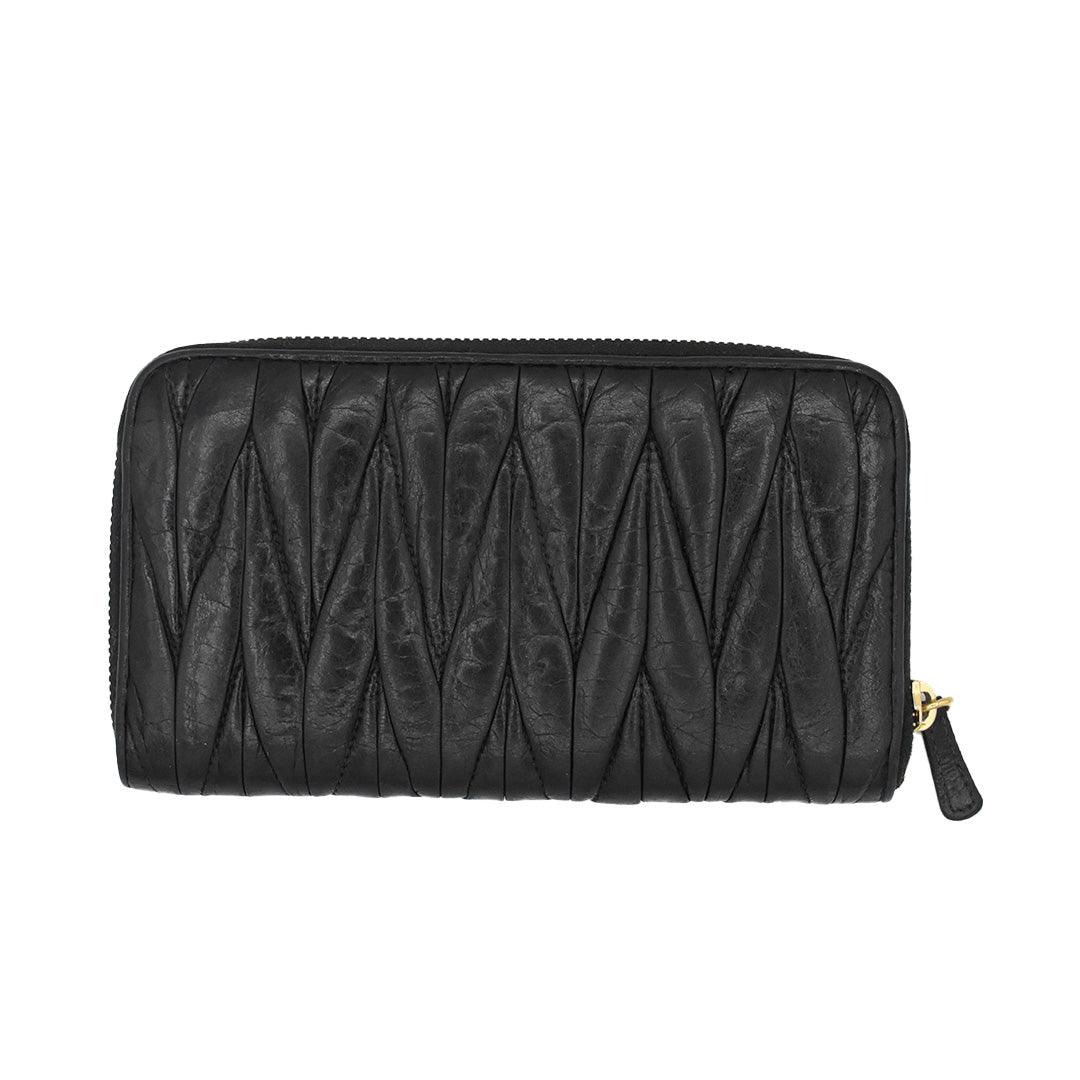 Miu Miu Continental Zip Wallet