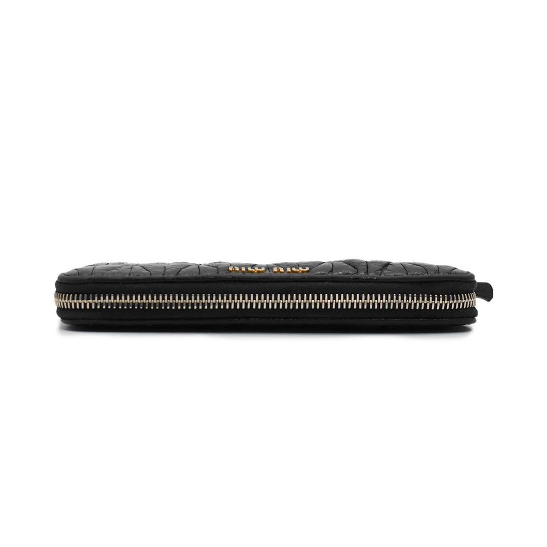 Miu Miu Continental Zip Wallet