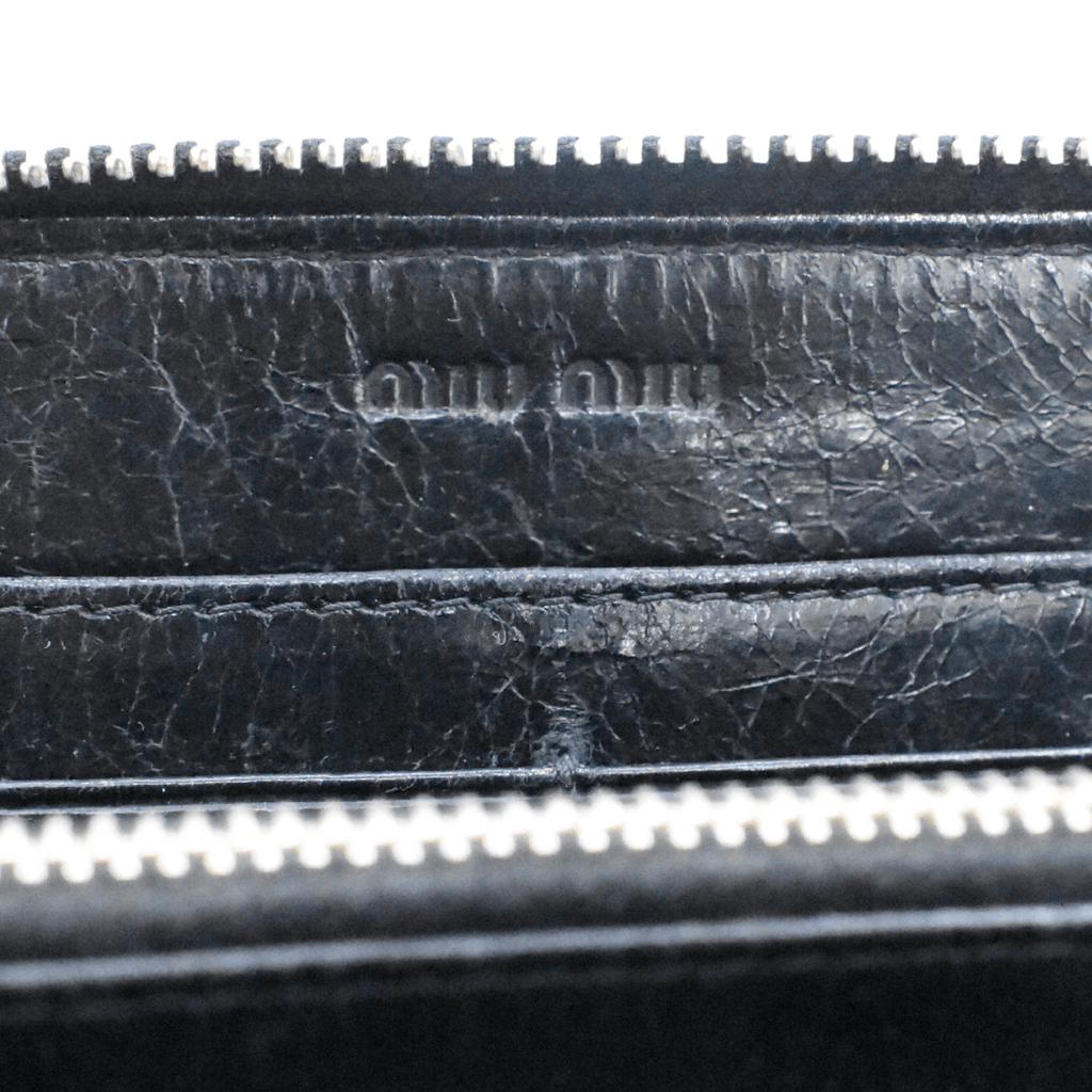 Miu Miu Continental Zip Wallet