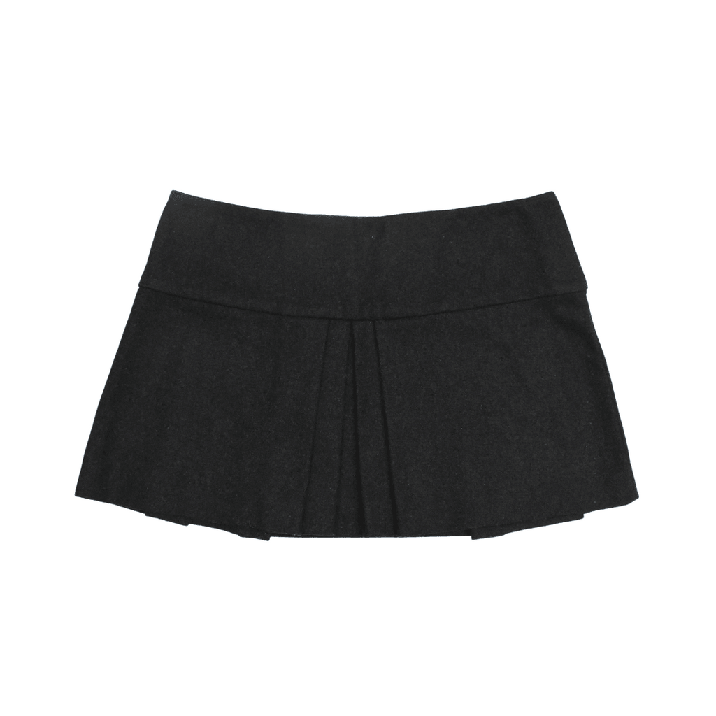 Miu Miu Wool Mini Skirt - Women's 44