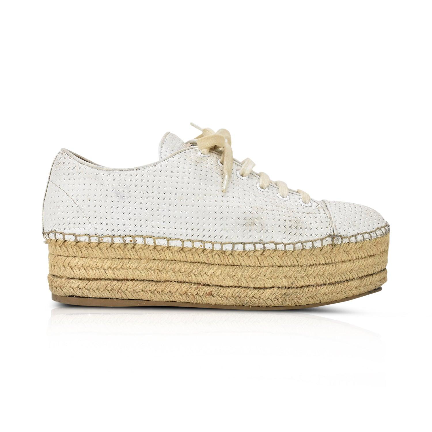 Miu Miu Platform Espadrilles - Women's 37
