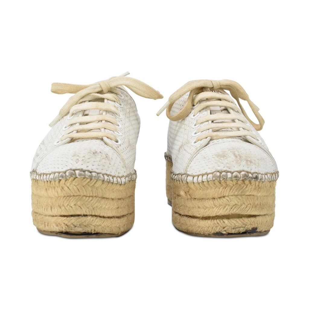 Miu Miu Platform Espadrilles - Women's 37