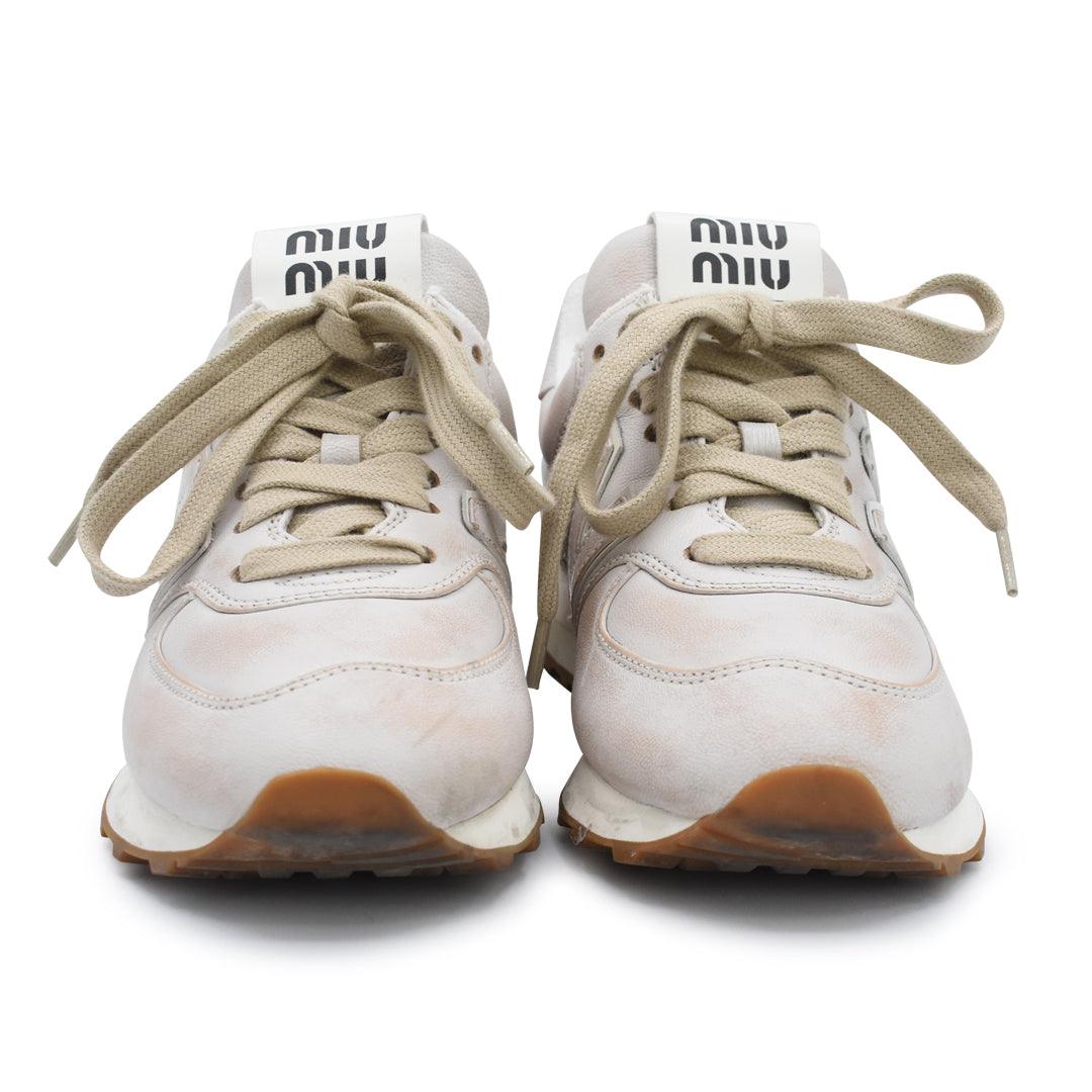 Miu Miu x New Balance '574' Sneakers - Women's 35