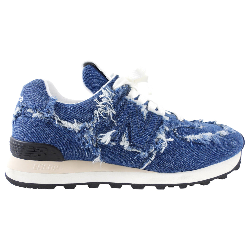 Miu Miu x New Balance Denim Frayed Sneakers - 36.5 / 37