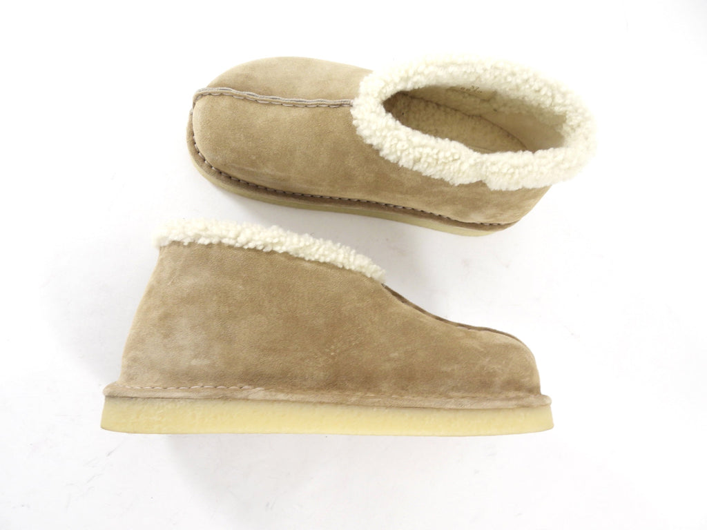 Miu Miu Beige Winter Shearling Boots - 37