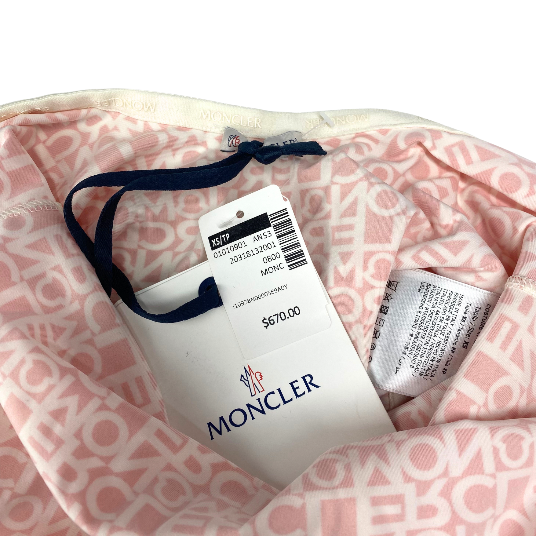 Moncler One-Piece Bathing Suits - Women's XS