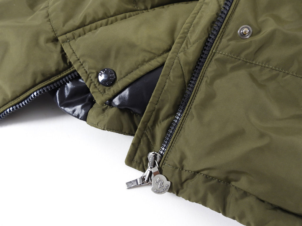 Moncler Olive Green Arrious Winter Parka - 2/4