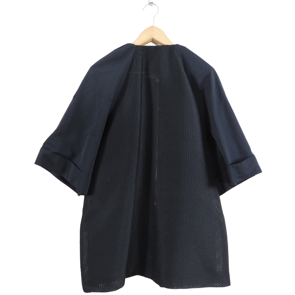 Moncler Gamme Rouge Midnight Navy Clarice Mesh Zip Coat - M (6/8)