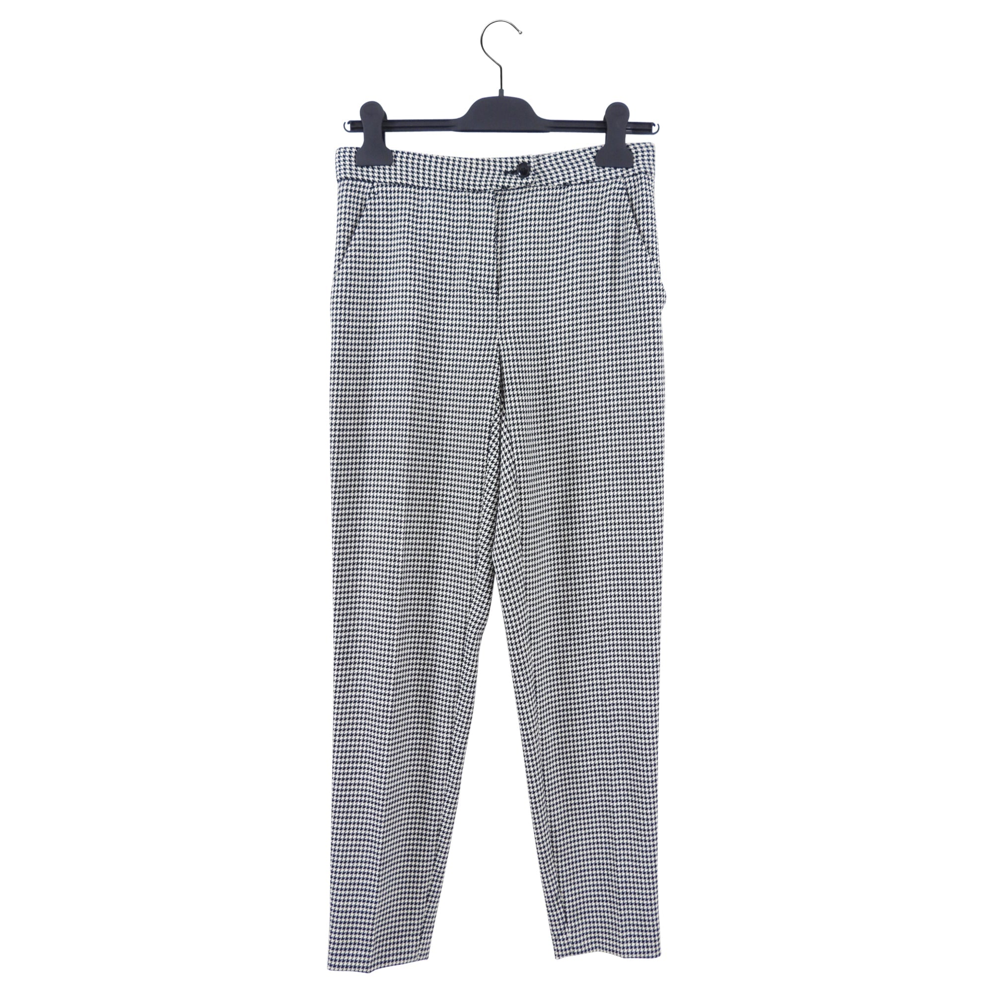 Moschino Boutique Houndstooth Wool Pants Suit - IT40 / USA 4