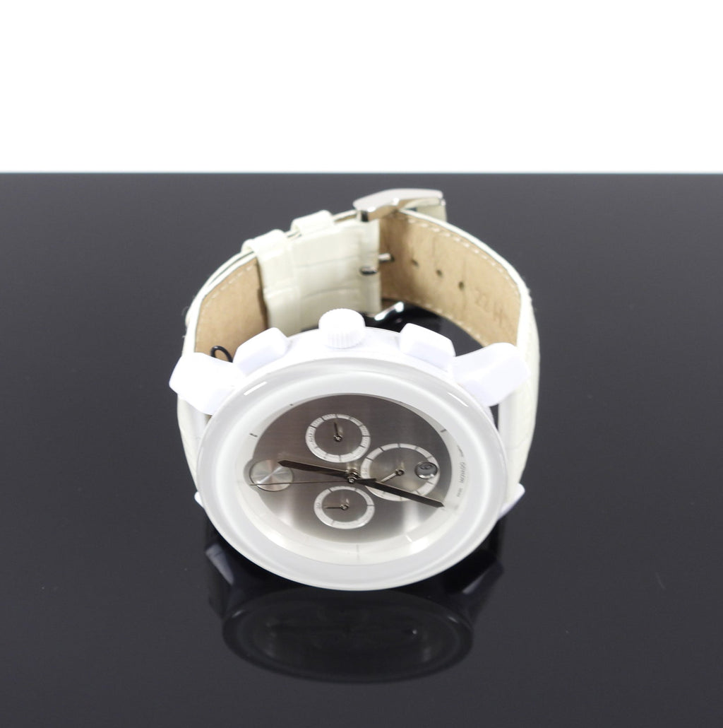 Movado Bold White Large Wrist Watch