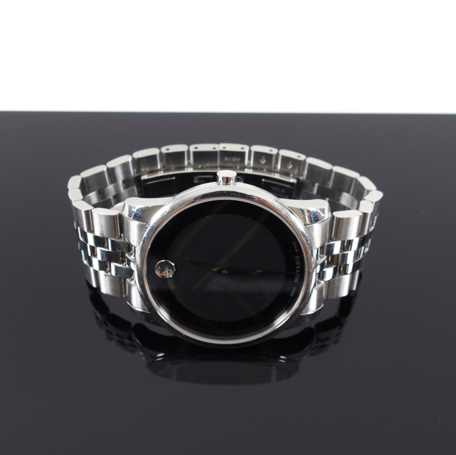 Movado Museum Classic 39mm Stainless Wrist Watch