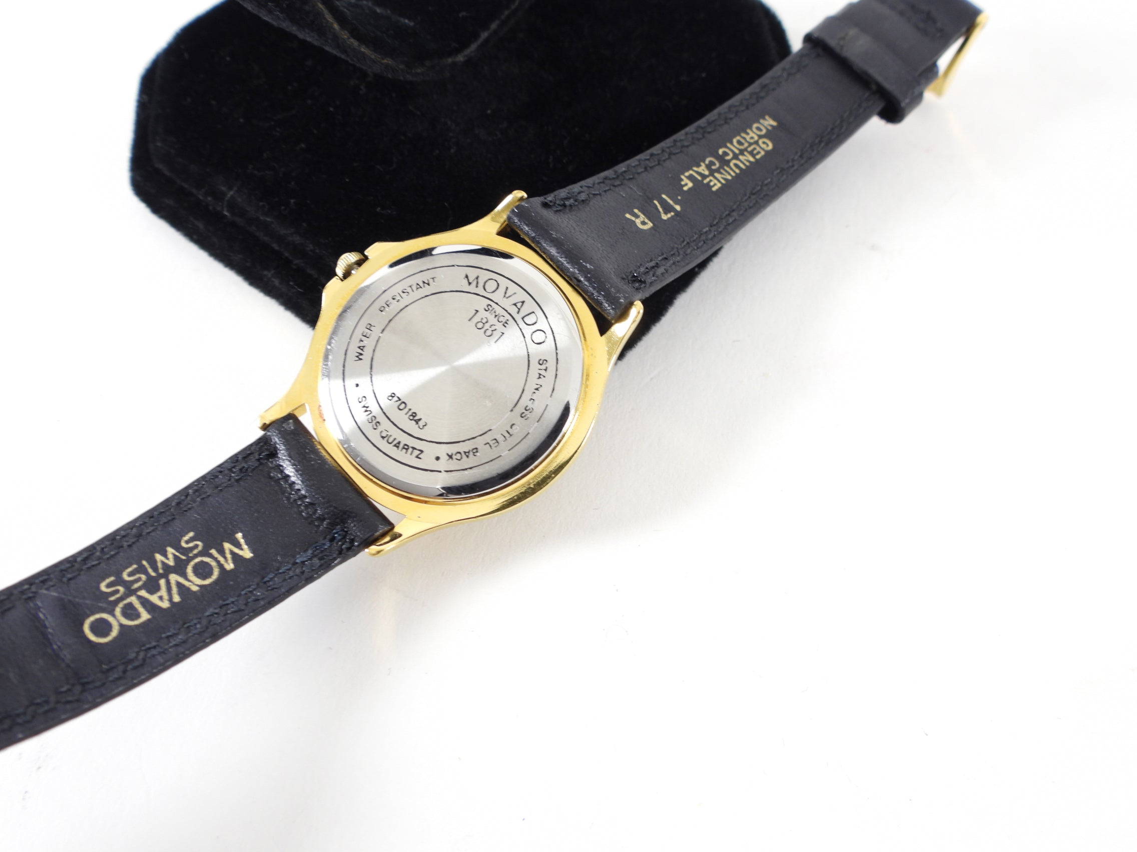 Vintage Ladies Movado Museum Classic Wrist Watch