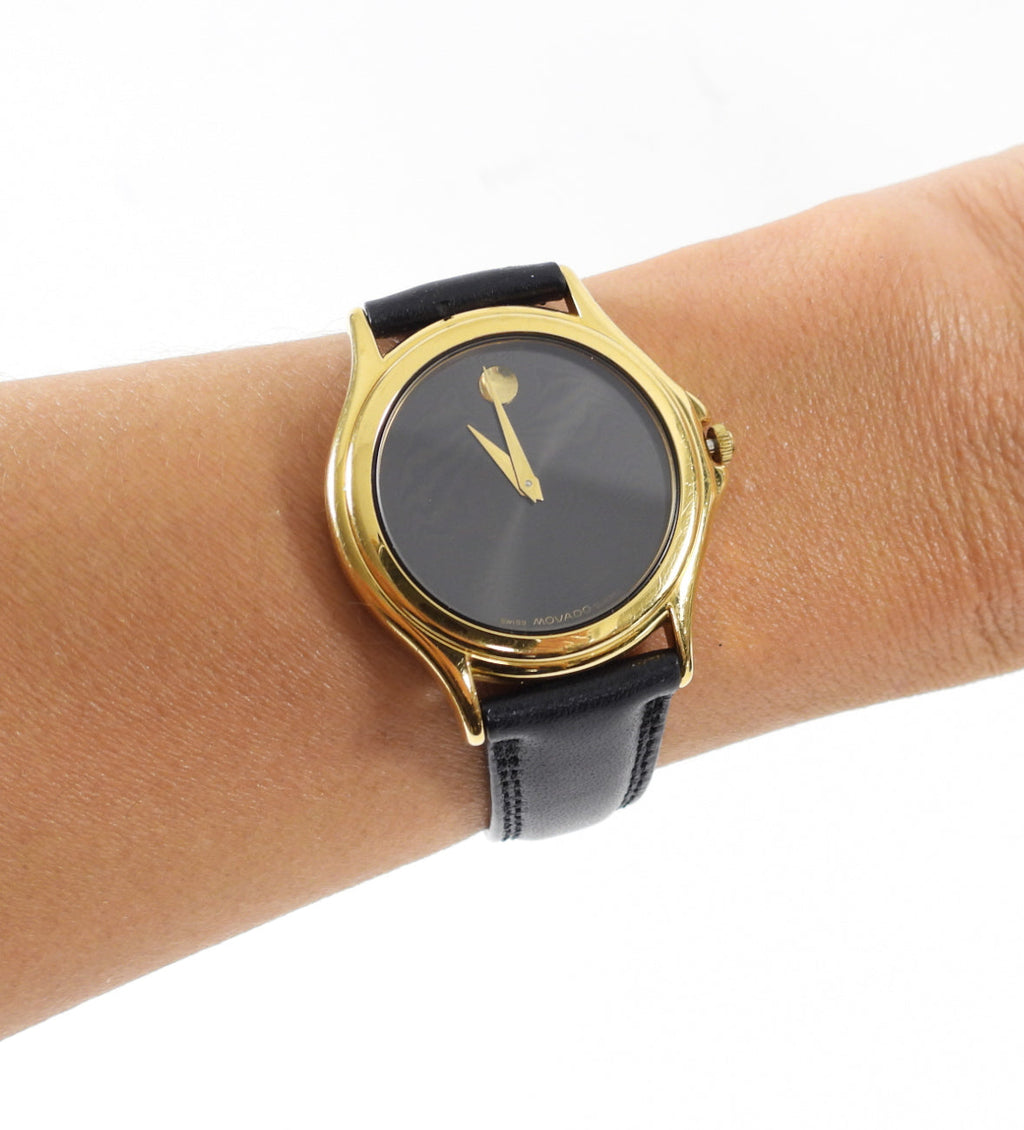 Vintage Ladies Movado Museum Classic Wrist Watch