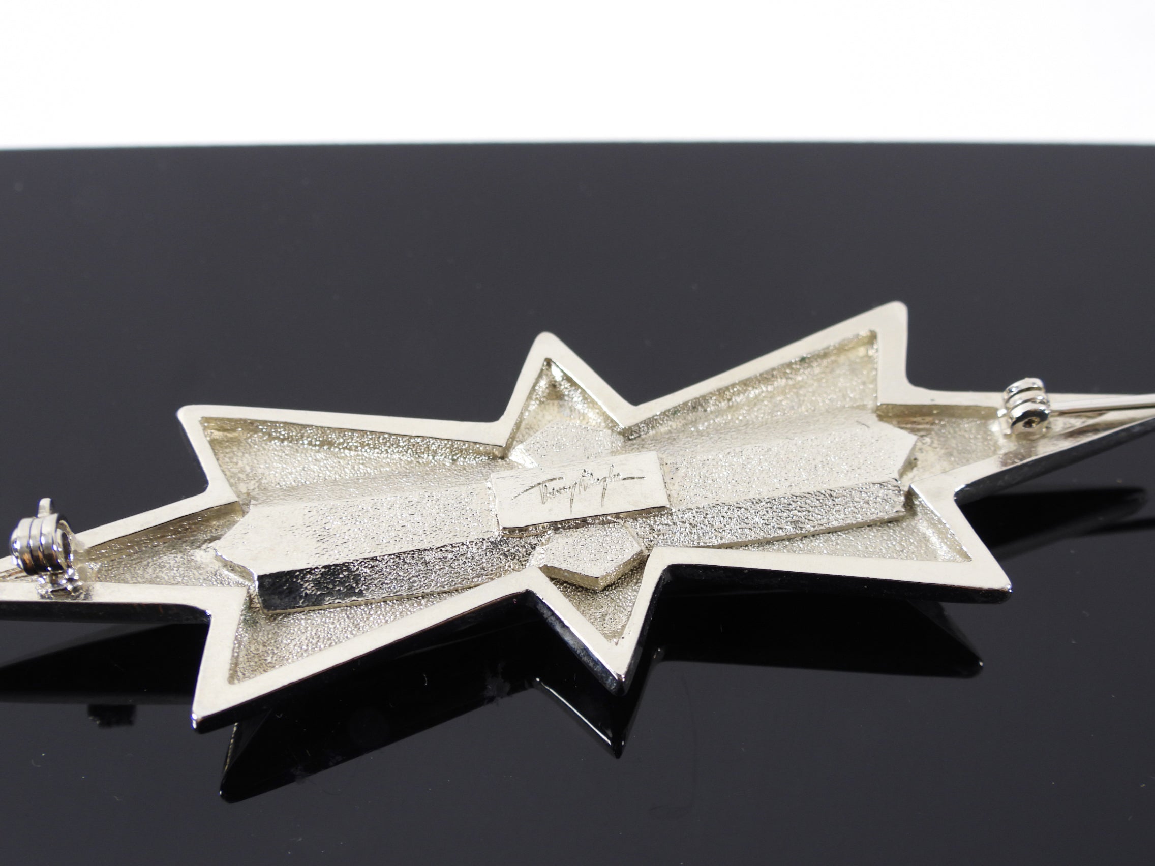 Thierry Mugler Vintage Costume Jewelry Pins Brooches
