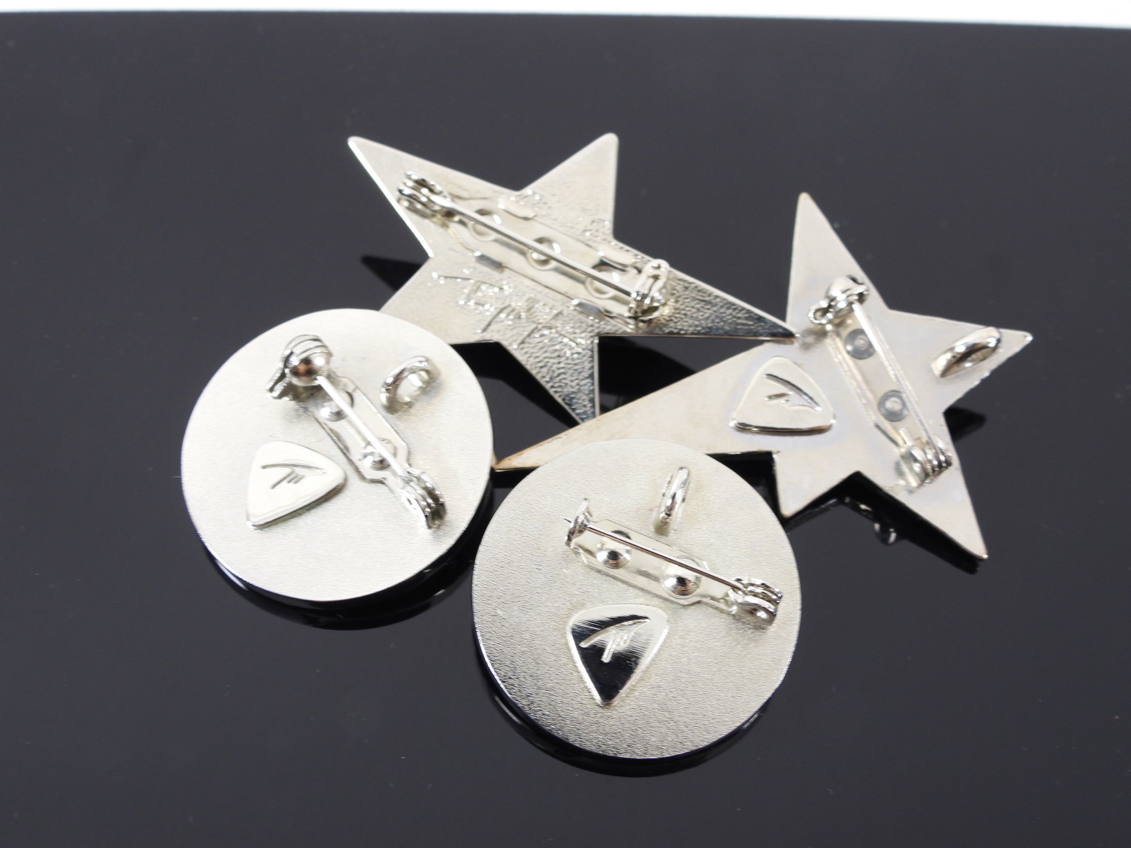 Thierry Mugler Vintage Costume Jewelry Pins Brooches