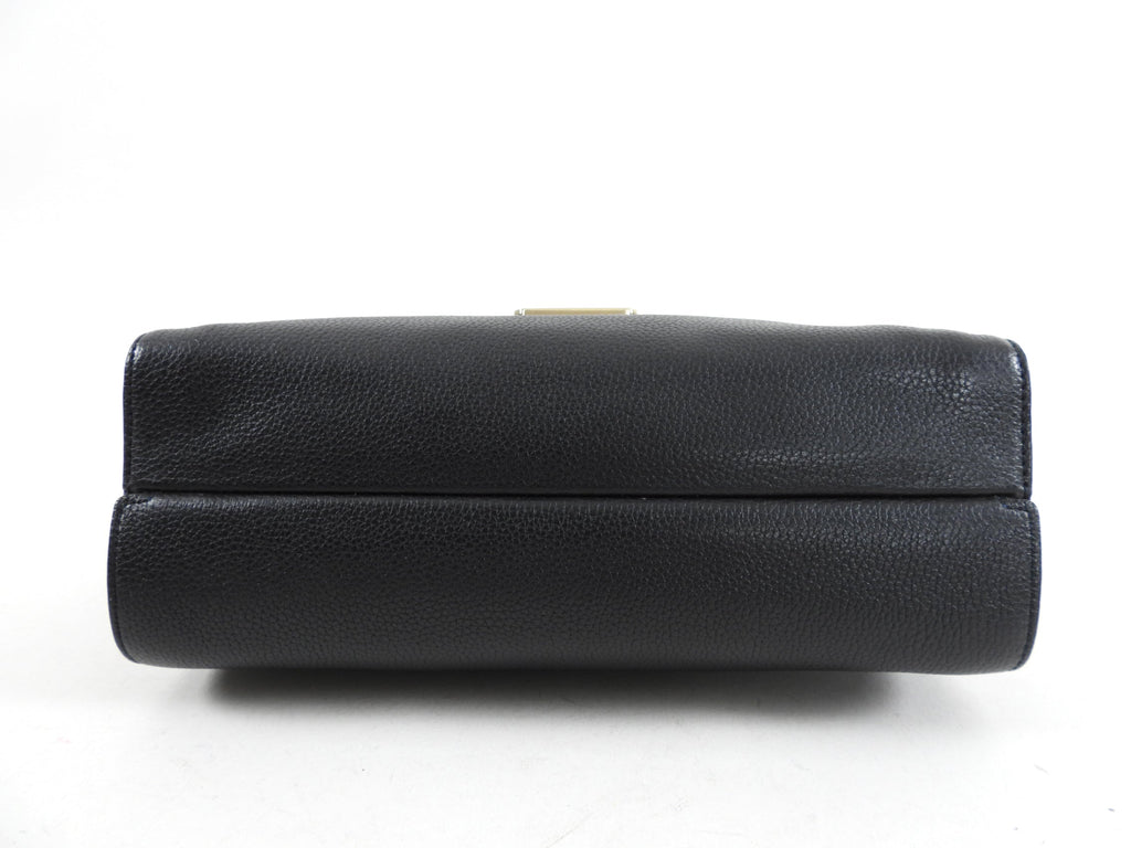 Mulberry Delphie Reversible Black and Cobalt Blue Crossbody Bag