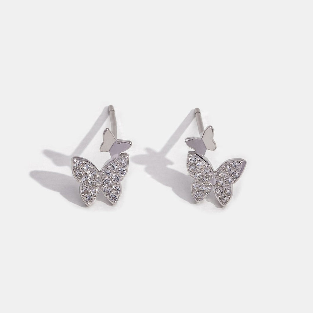 'New Beginnings' Gold Butterfly Earrings