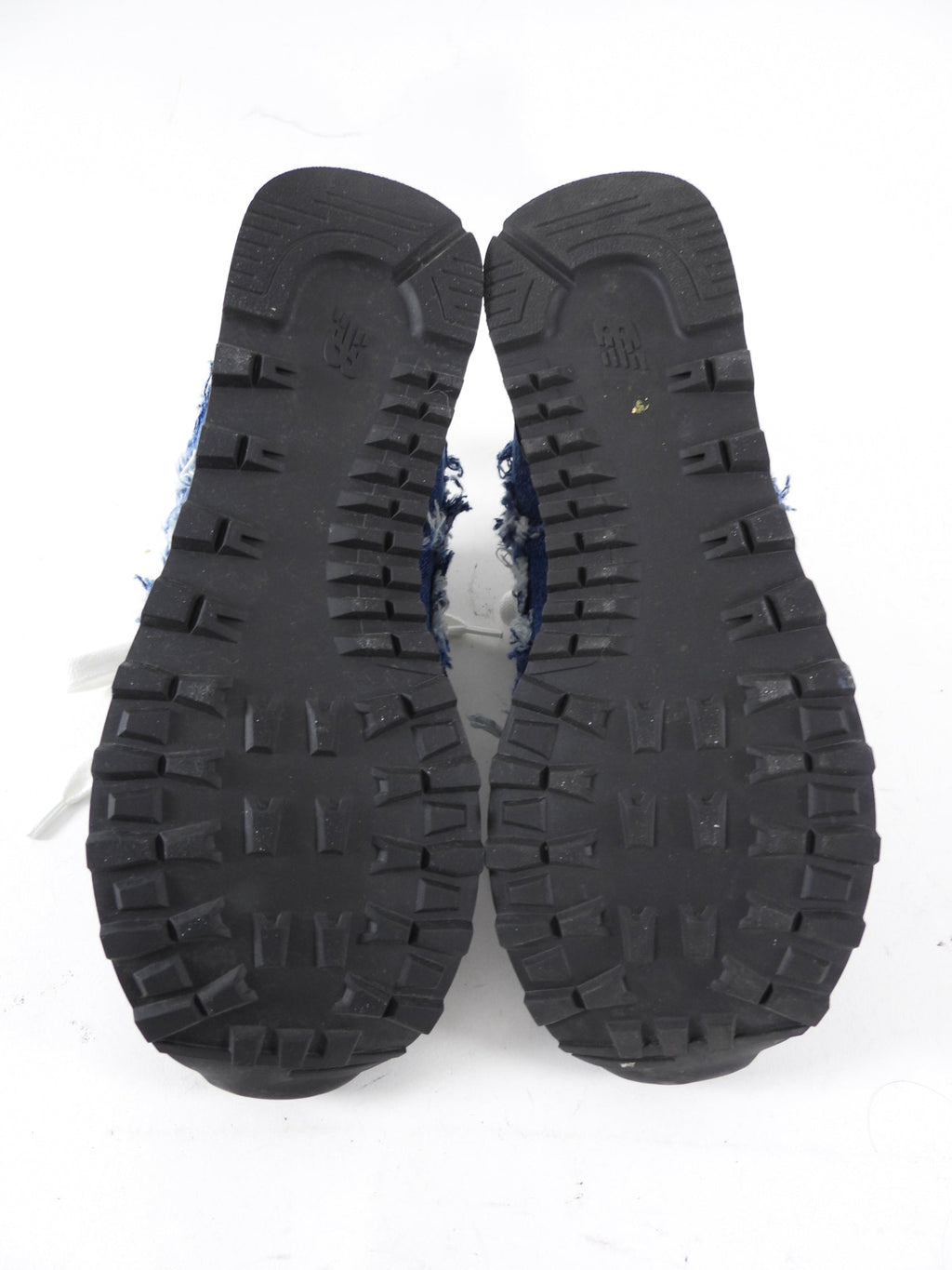 Miu Miu x New Balance Denim Frayed Sneakers - 36.5 / 37