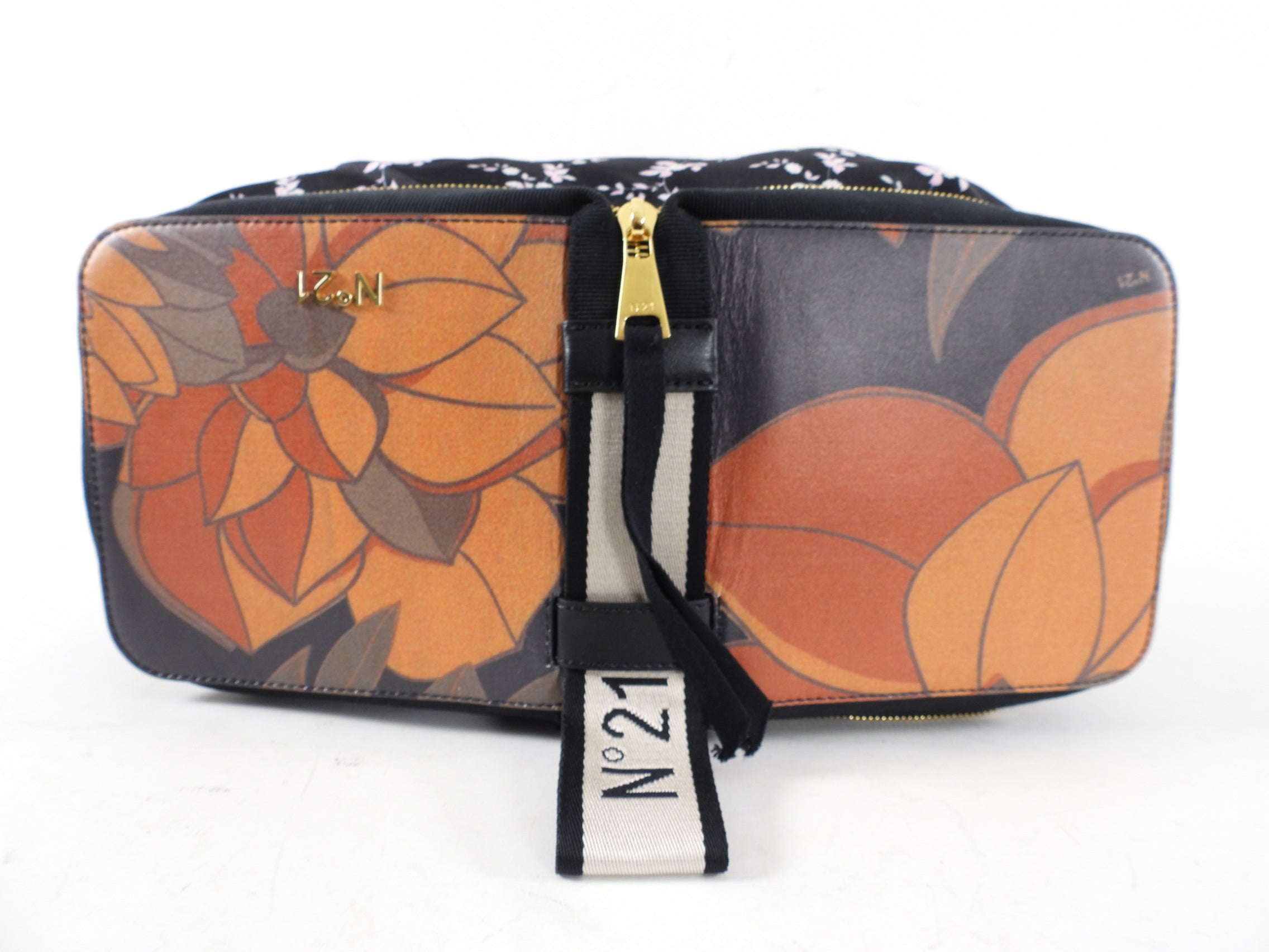No. 21 Numero Ventuno Collapsible Shopping Tote Bag / Wristlet