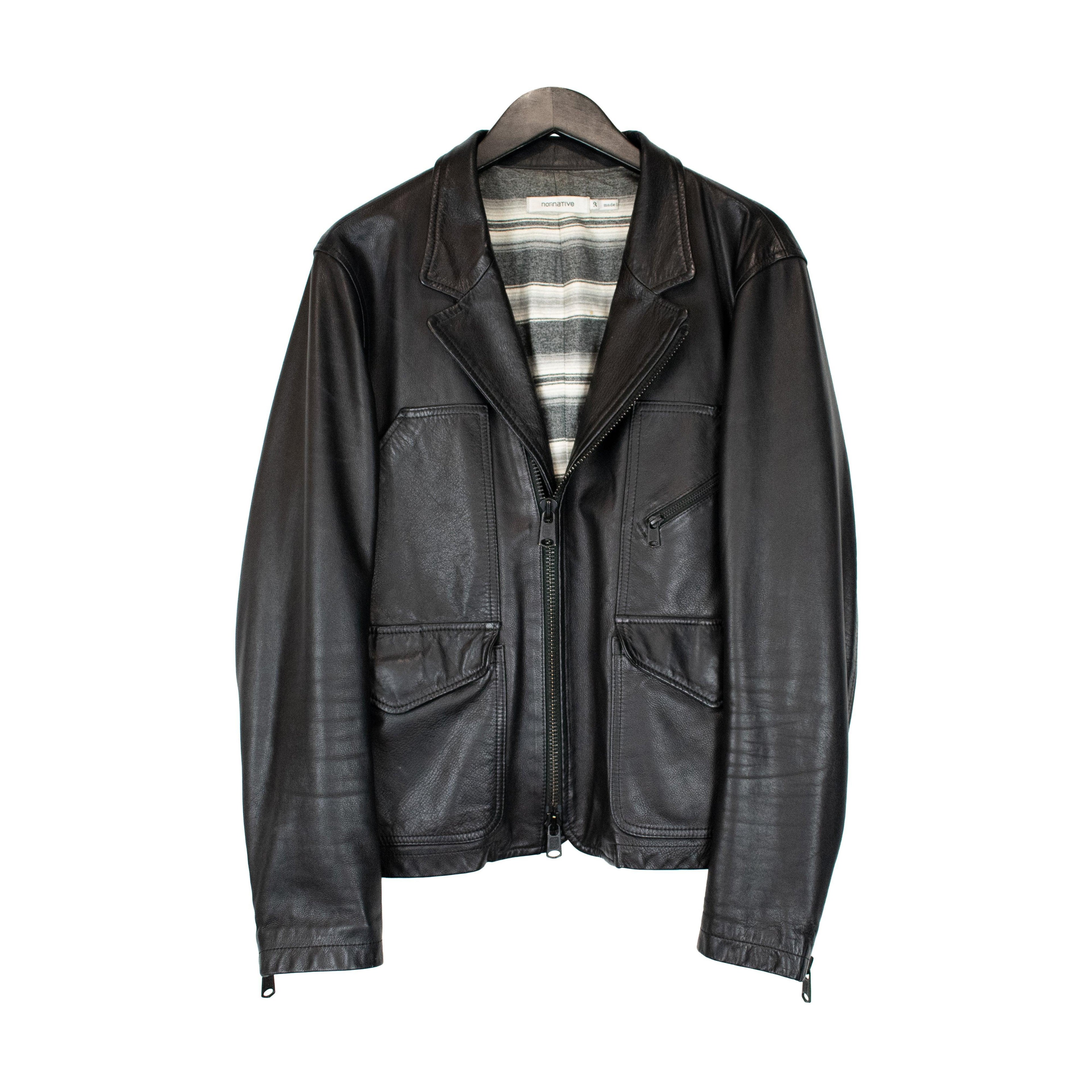 Nonnative Leather Jacket - Men's 3