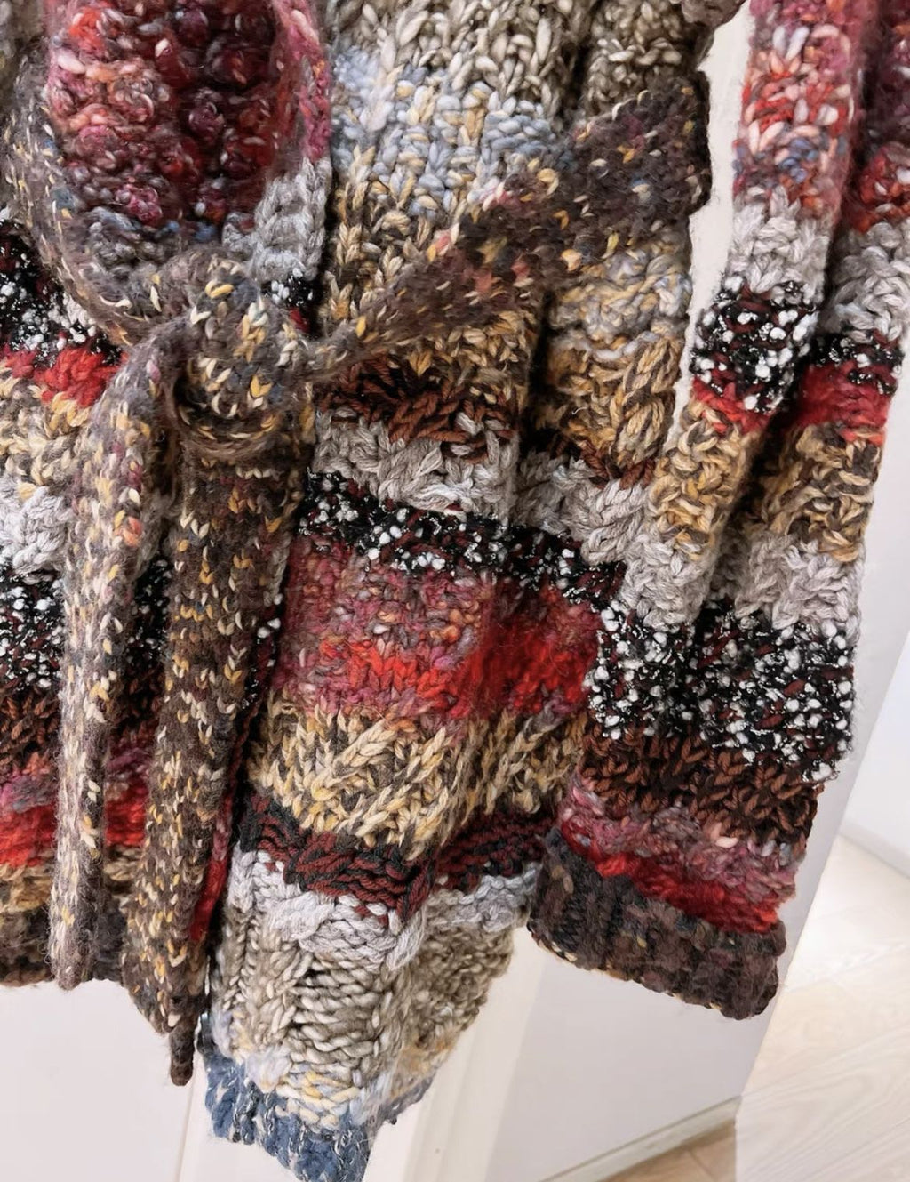 Christian Dior colourful knitted igan