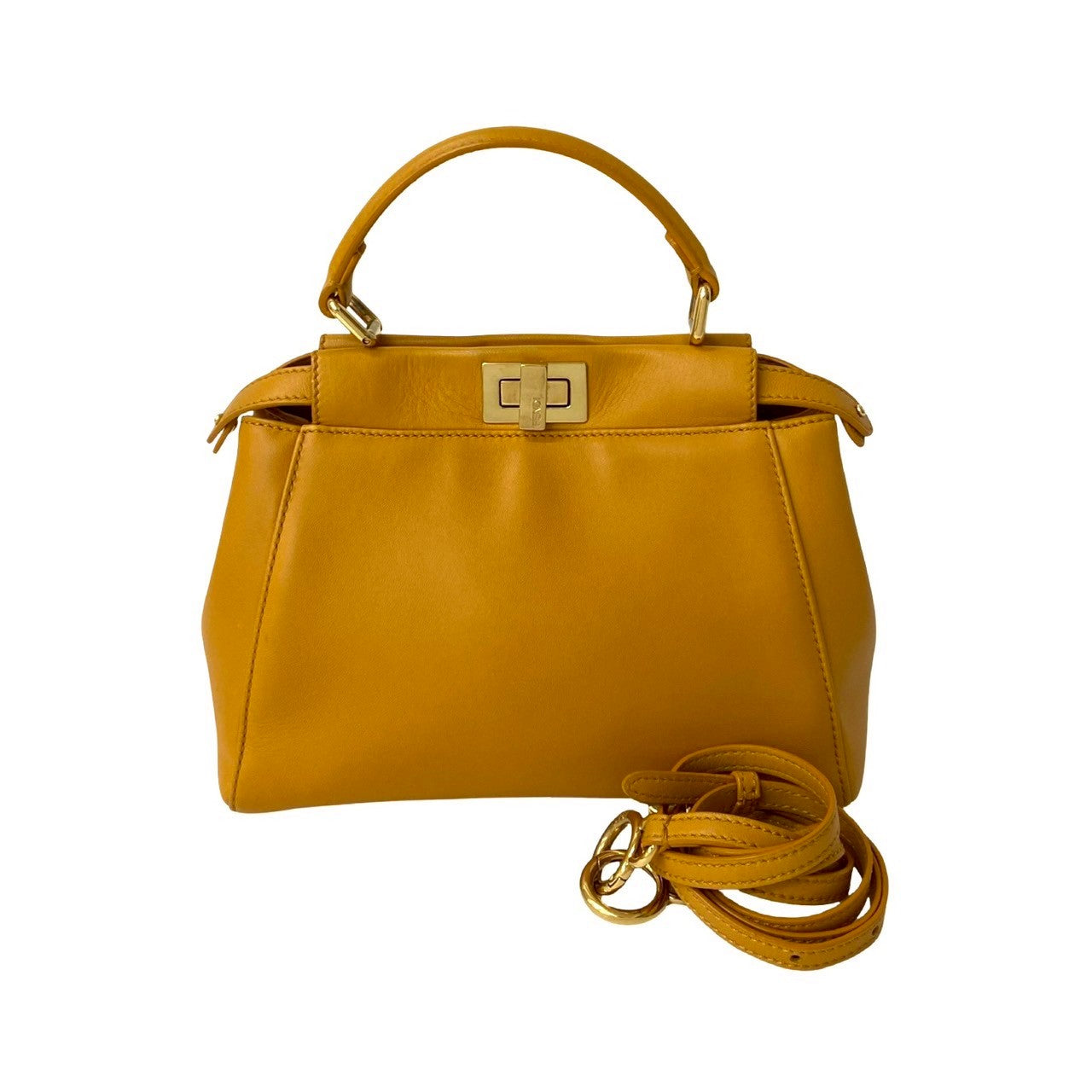 Fendi Peekaboo Leather 2way Bag