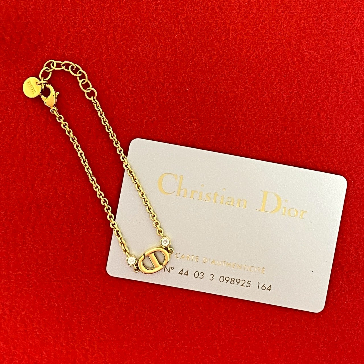 Christian Dior CD Logo Bracelet