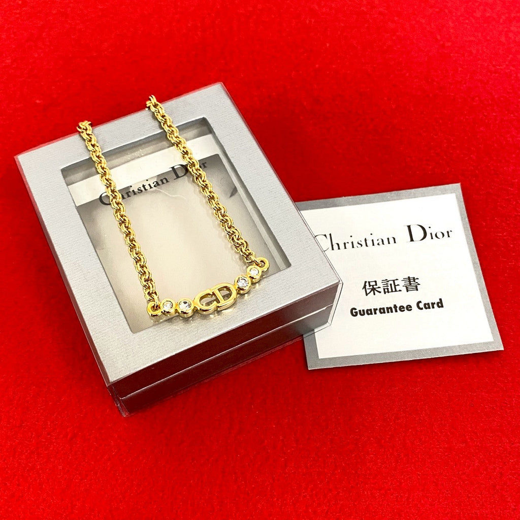 Dior CD Logo Necklace