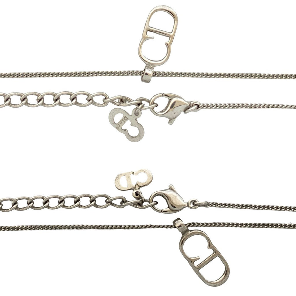 Christian Dior CD Logo Necklace