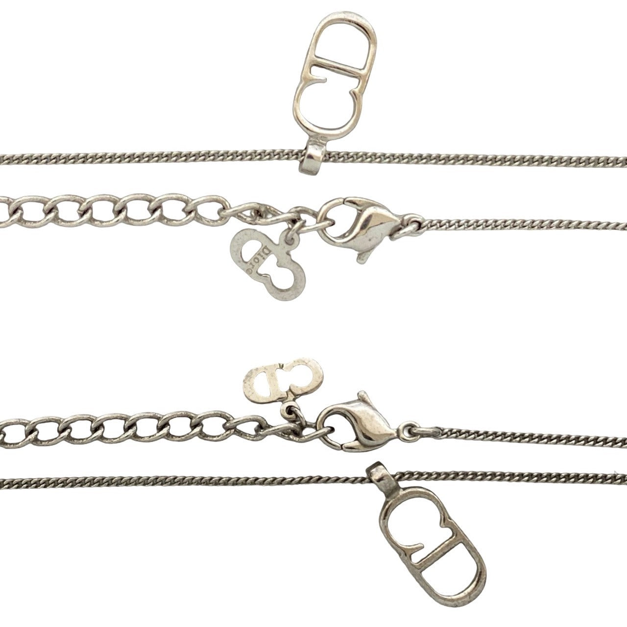 Christian Dior CD Logo Necklace