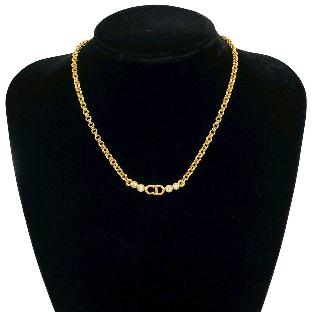 Dior CD Logo Necklace