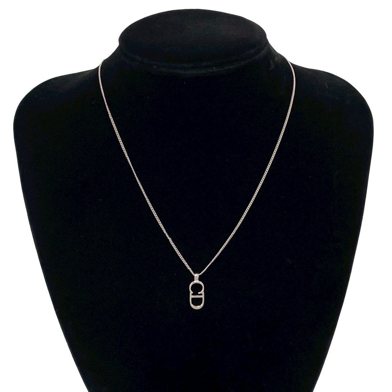 Christian Dior CD Logo Necklace