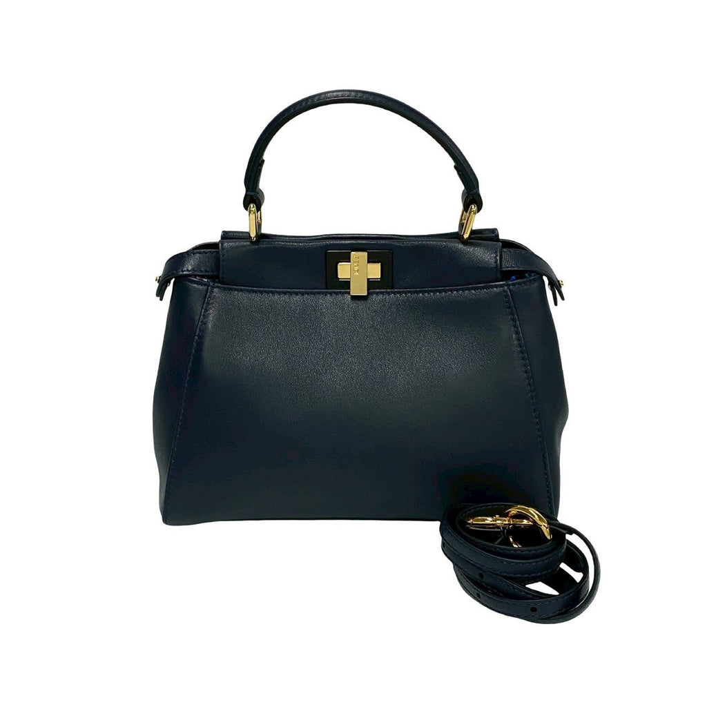 Fendi Peekaboo Leather 2way Bag