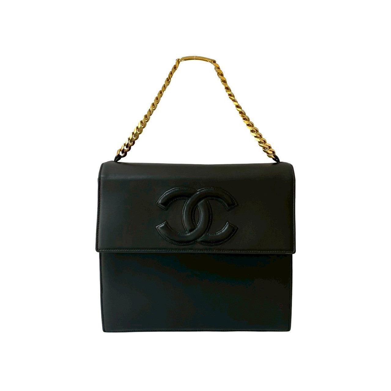 Chanel Coco Mark Lambskin Handbag