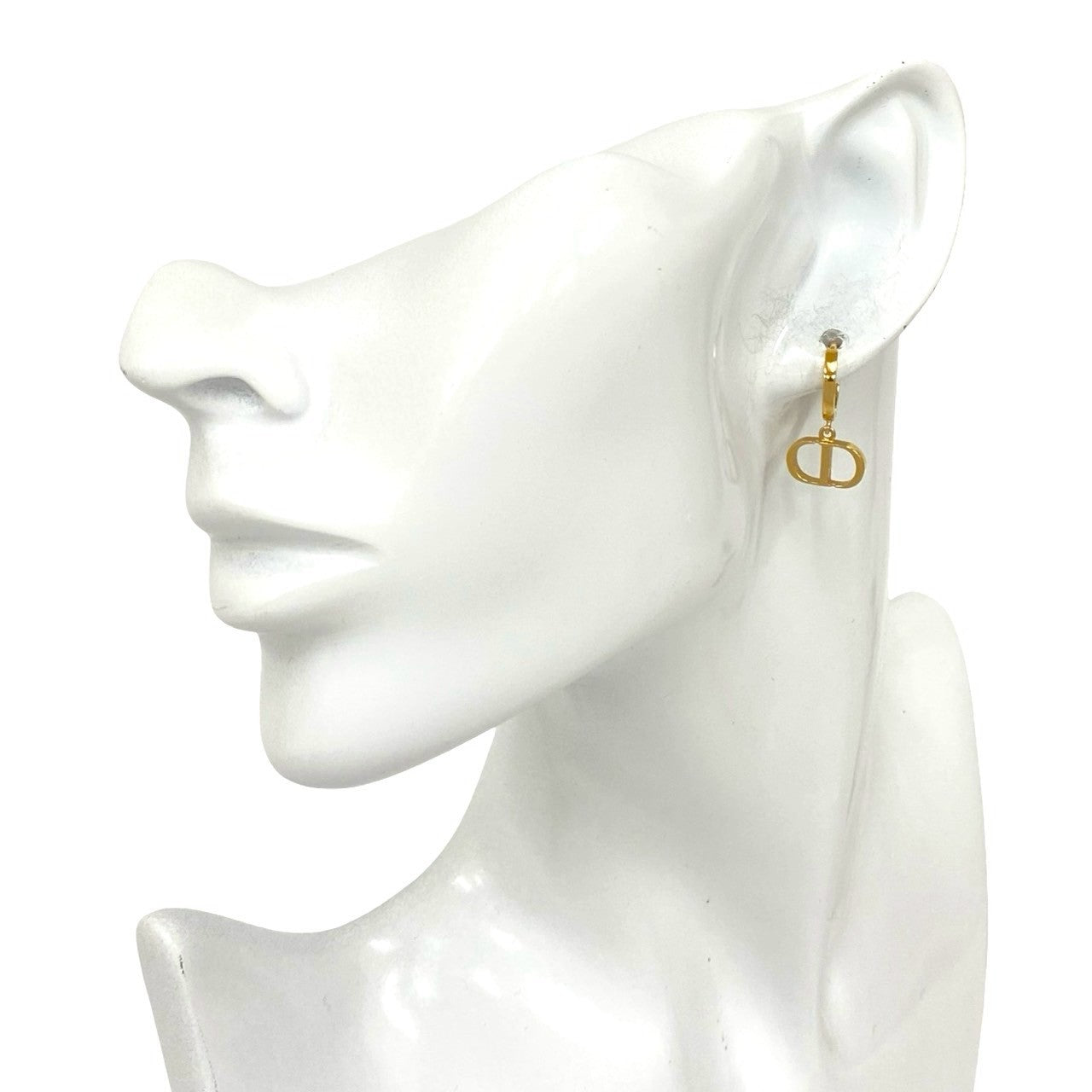 Christian Dior CD Motif Earrings