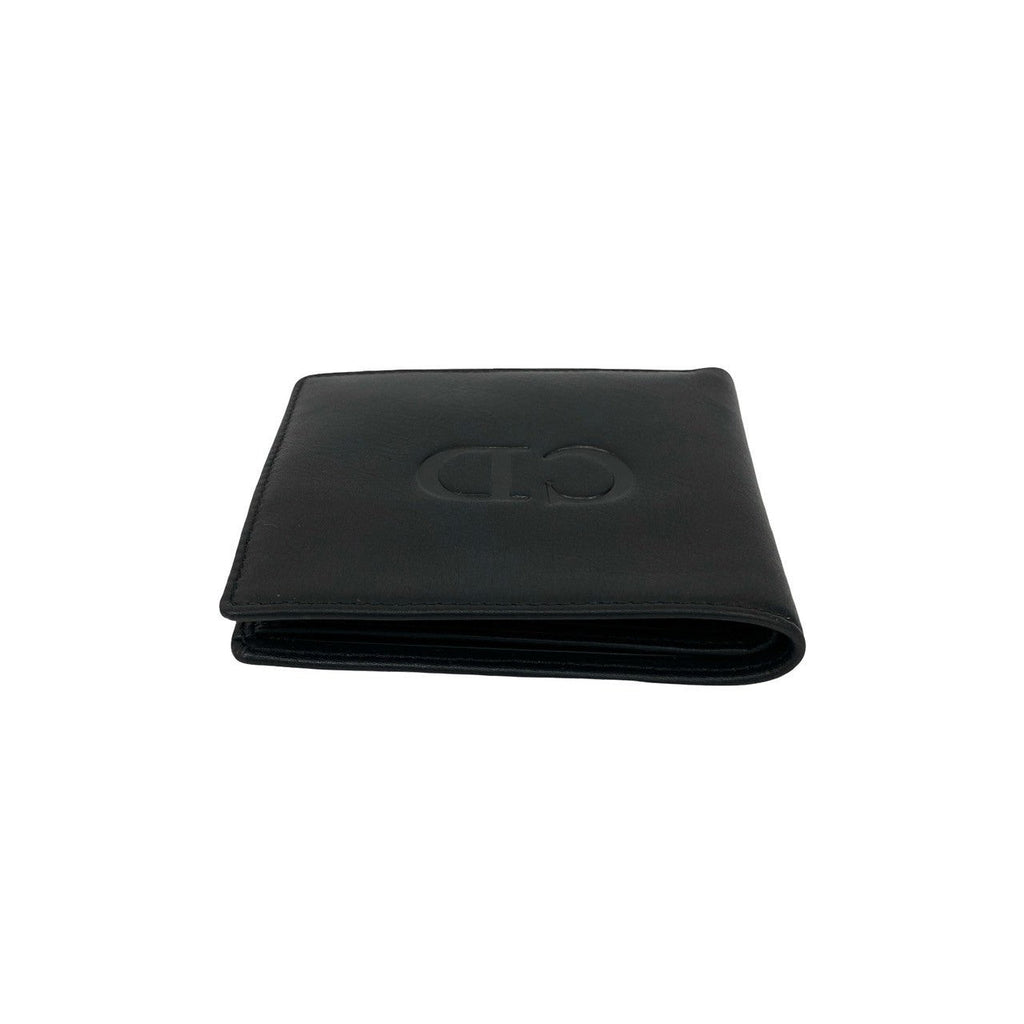 Christian Dior CD Logo Leather Wallet