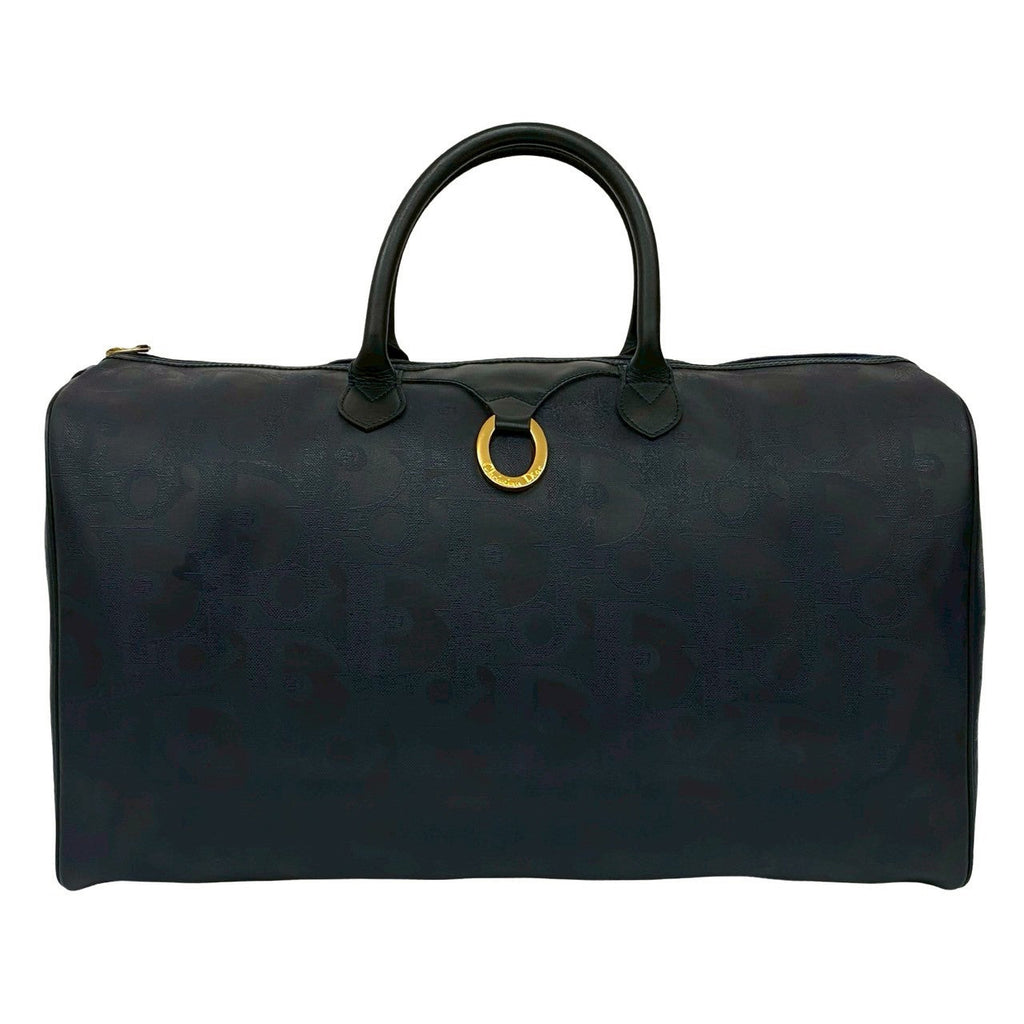 Christian Dior Leather Boston Bag