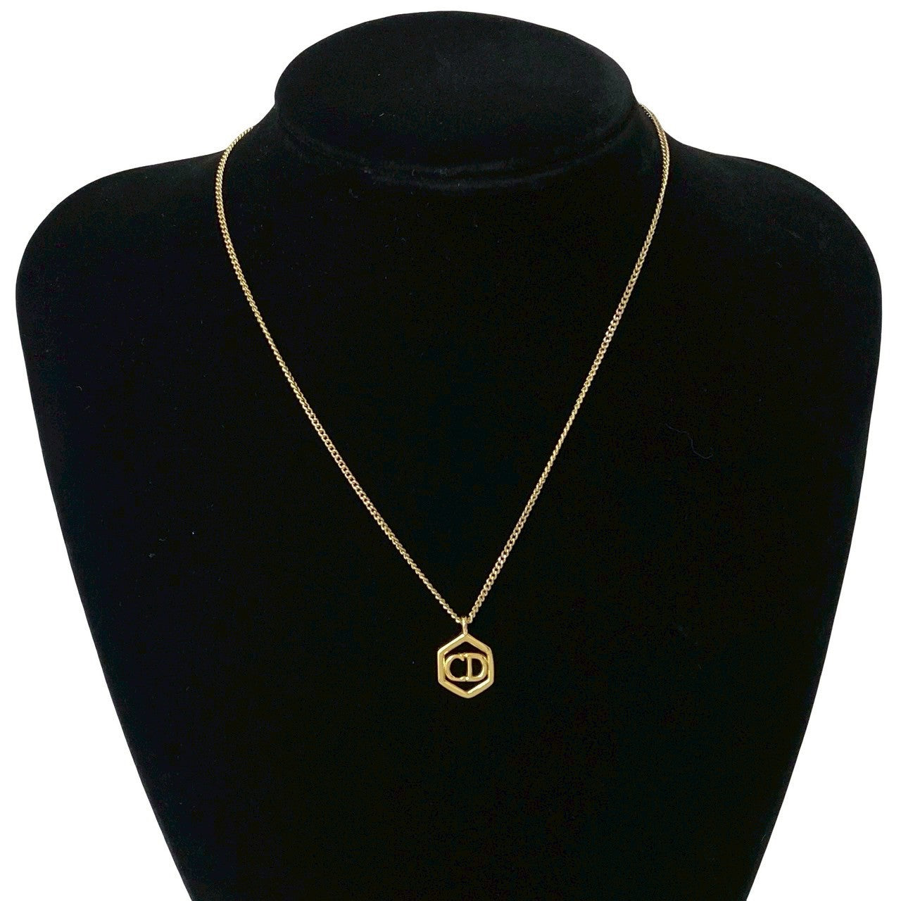 Christian Dior CD Logo Necklace